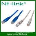 customized length 4 pairs 24awg and utp cat5e patch cord